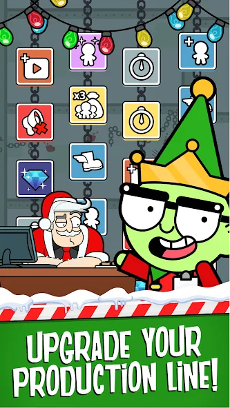 Santa’s Capitalist Factory  [МОД Много денег] Screenshot 5