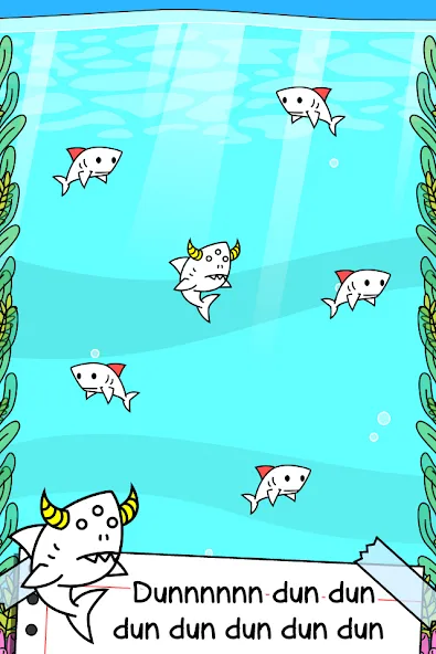 Shark Evolution: Idle Game (Шарк Эволюшн)  [МОД Menu] Screenshot 2