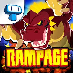 Взломанная UFB Rampage: Monster Fight (УФБ Рэмпейдж)  [МОД Menu] - последняя версия apk на Андроид