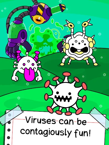 Virus Evolution: Merge Game (Вирус Эволюшн)  [МОД Много монет] Screenshot 5