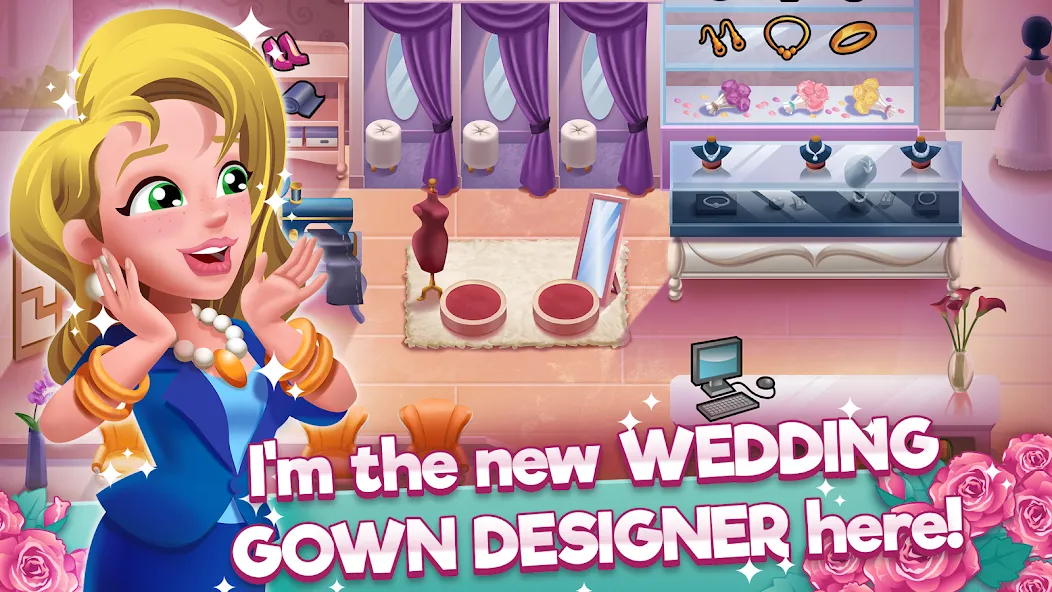 Wedding Salon Dash Bridal Shop (Свадебный салон Дэш Бутик невест)  [МОД Mega Pack] Screenshot 1