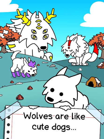 Wolf Evolution: Merge Wild Dog (Вульф Эволюшн)  [МОД Бесконечные деньги] Screenshot 5