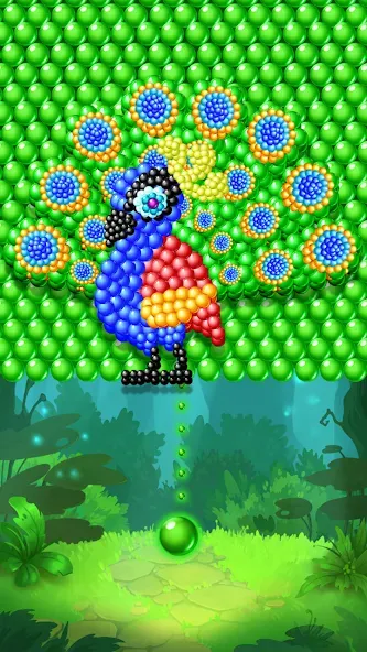 Bubble  Shooter  [МОД Много монет] Screenshot 3