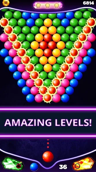 Bubble Shooter Classic (Бабл Шутер Классик)  [МОД Бесконечные деньги] Screenshot 3