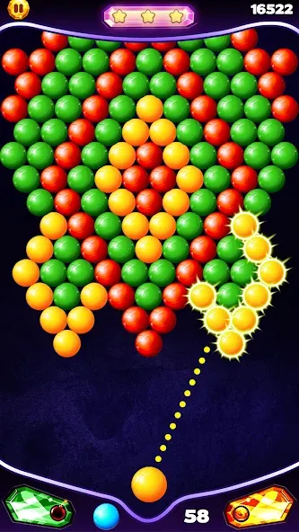 Bubble Shooter Classic (Бабл Шутер Классик)  [МОД Бесконечные деньги] Screenshot 5