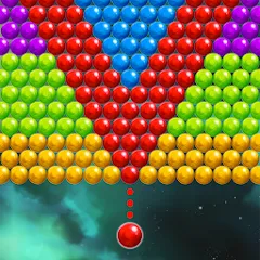 Взломанная Bubble Shooter Space (Бубль шутер спейс)  [МОД Unlimited Money] - полная версия apk на Андроид