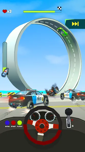 Crazy Rush 3D: Race Master (Крейзи Раш 3Д)  [МОД Бесконечные монеты] Screenshot 4