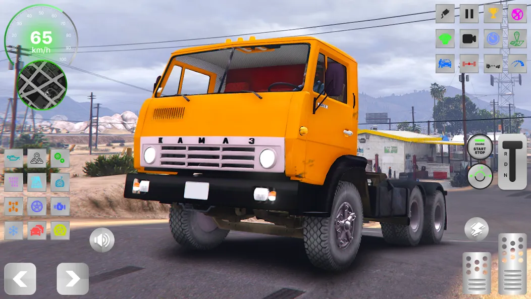 KAMAZ: Ultimate Russian Truck  [МОД Много монет] Screenshot 1