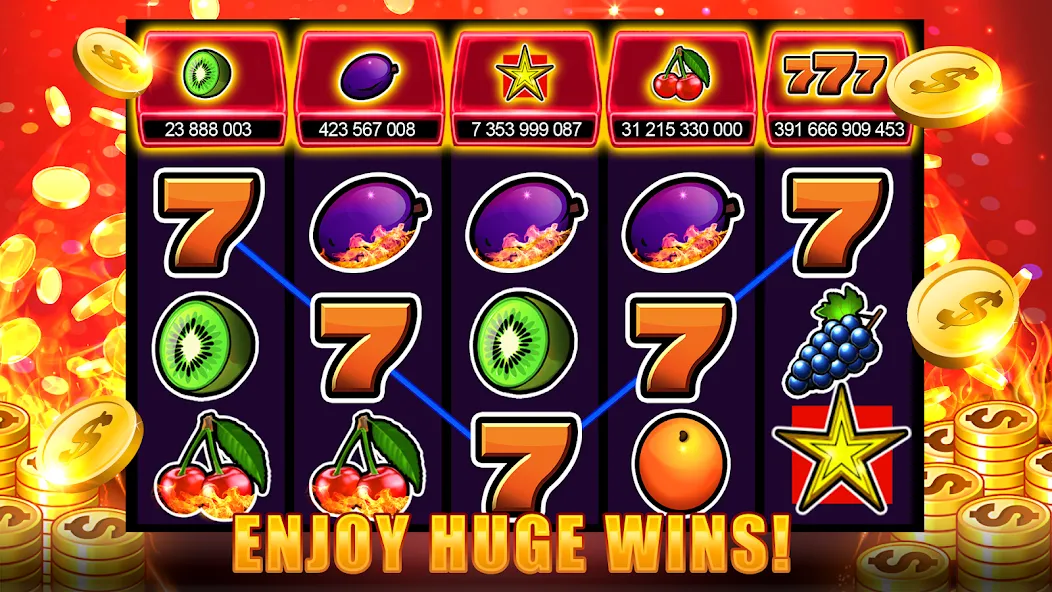 Slots 777 - Slot Machine Games  [МОД Unlimited Money] Screenshot 2