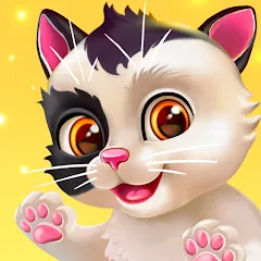 Скачать взломанную My Cat - Virtual pet simulator (Мой кот)  [МОД Menu] - полная версия apk на Андроид