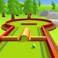 Взлом Mini Golf Game - Putt Putt 3D (Мини Гольф Челлендж)  [МОД Menu] - стабильная версия apk на Андроид