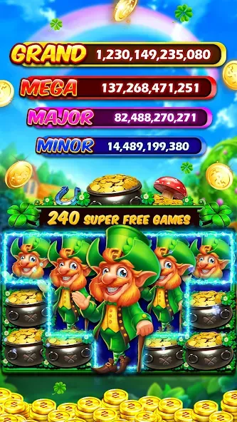 Clubillion Vegas Casino Slots (Клабиллион Вегас Казино Слотс)  [МОД Бесконечные деньги] Screenshot 1