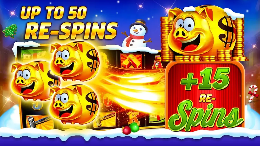 Clubillion Vegas Casino Slots (Клабиллион Вегас Казино Слотс)  [МОД Бесконечные деньги] Screenshot 4