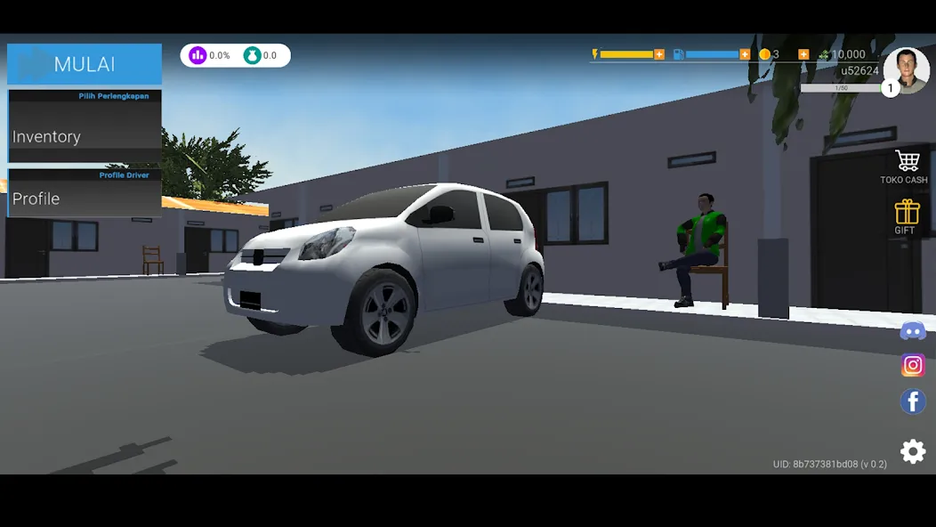 Taxi Online Simulator ID (Такси онлайн симулятор )  [МОД Unlimited Money] Screenshot 5