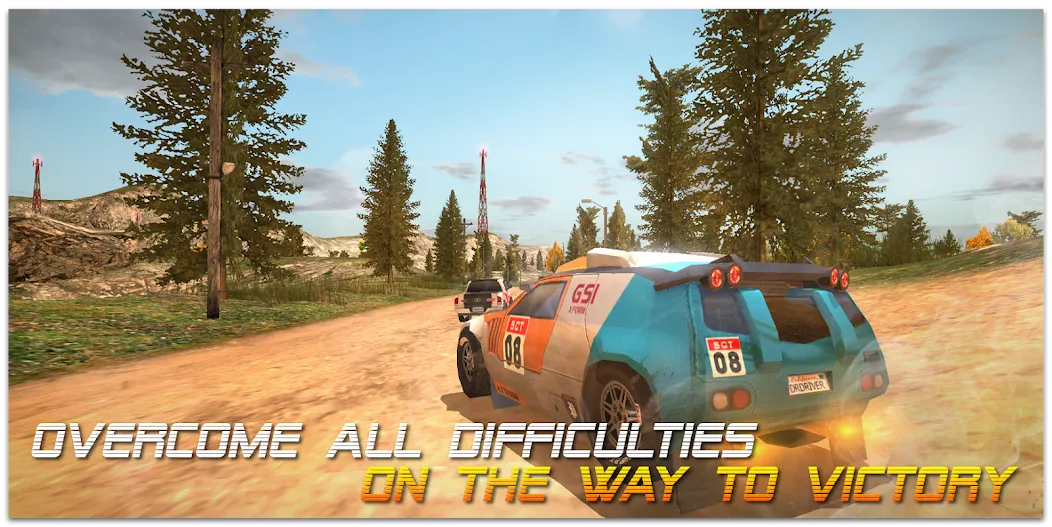 Xtreme Rally Driver HD (Экстримальный Ралли Пилот )  [МОД Много денег] Screenshot 3