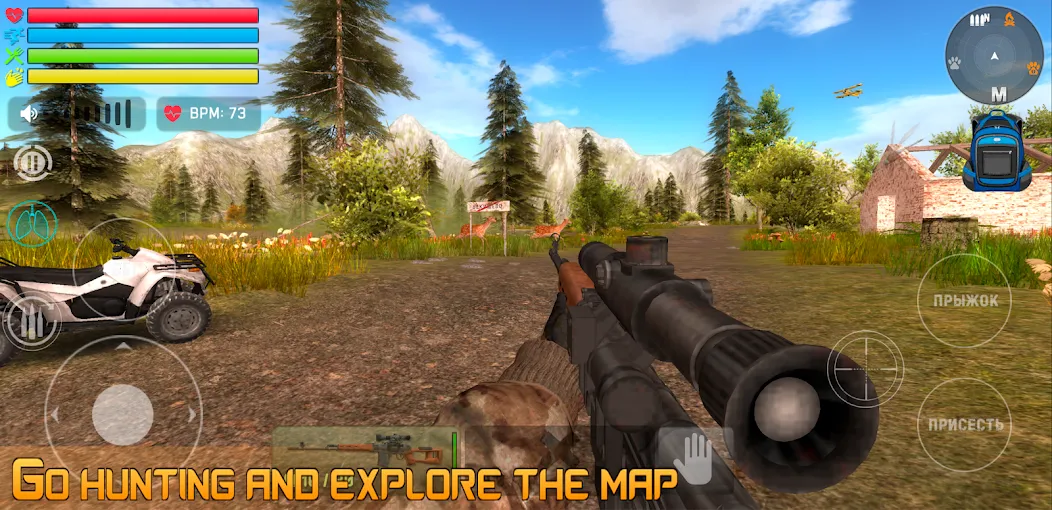 Russian Car Driver Uaz Hunter  [МОД Menu] Screenshot 3