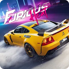 Взлом Furious: Heat Racing 2024 (Фьюриъс)  [МОД Бесконечные монеты] - полная версия apk на Андроид