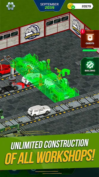 Car Factory Simulator  [МОД Menu] Screenshot 4