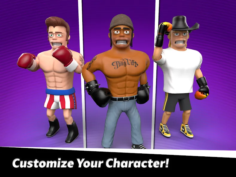 Smash Boxing: Punch Hero (Смэш Боксинг)  [МОД Menu] Screenshot 2