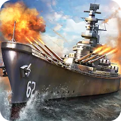 Скачать взломанную Warship Attack 3D  [МОД Много денег] - последняя версия apk на Андроид