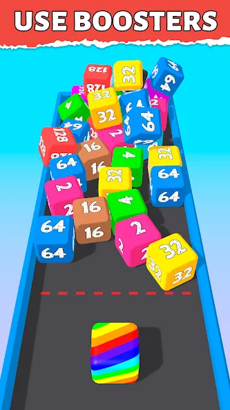 Bounce Merge 2048 Join Numbers  [МОД Unlimited Money] Screenshot 4