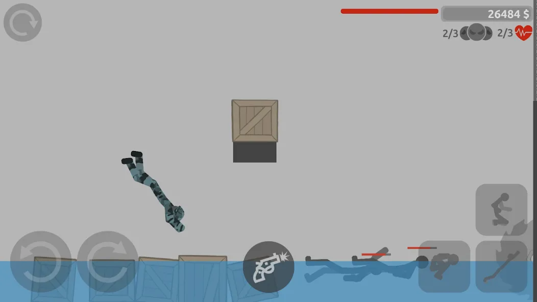 Stick Battle: Ragdoll Fight  [МОД Unlimited Money] Screenshot 1