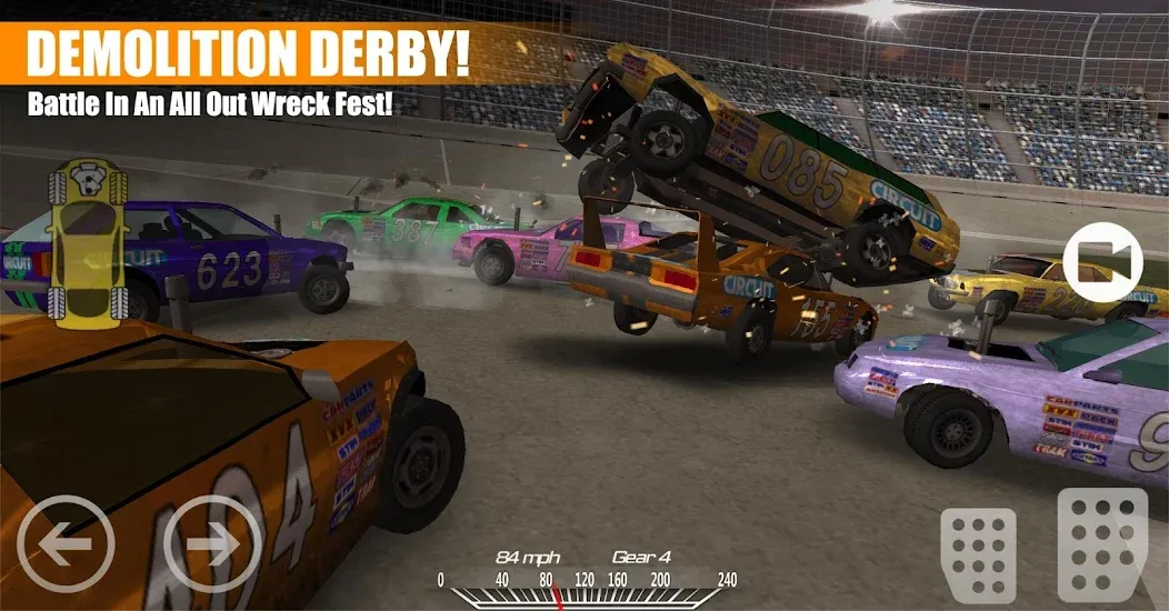 Demolition Derby 2 (Демолиция Дерби 2)  [МОД Бесконечные деньги] Screenshot 1