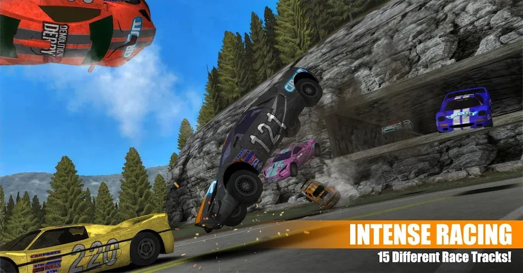 Demolition Derby 2 (Демолиция Дерби 2)  [МОД Бесконечные деньги] Screenshot 2