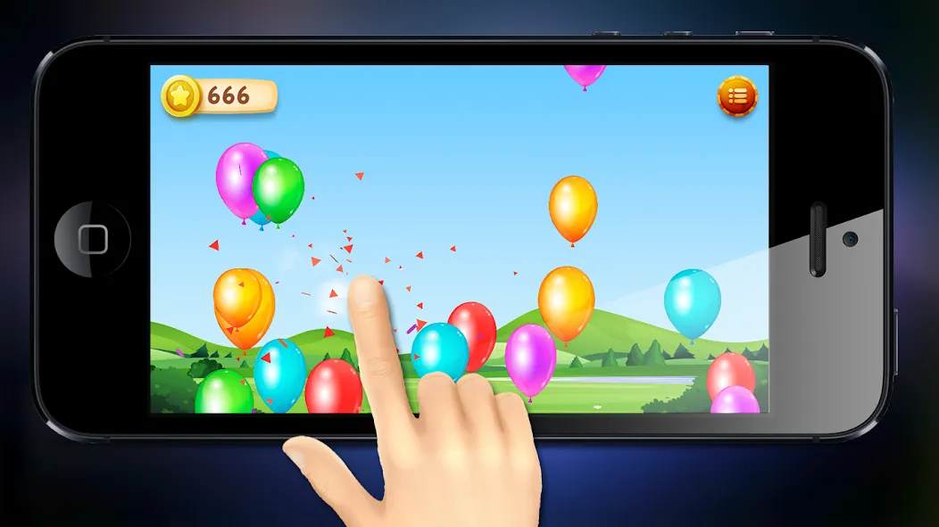 Burst balloons for kids  [МОД Unlocked] Screenshot 1