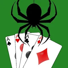 Взломанная Spider Solitaire Card Game Fun  [МОД Бесконечные деньги] - полная версия apk на Андроид