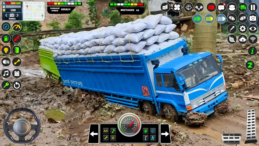 Mud Truck Runner Simulator 3D  [МОД Много денег] Screenshot 5