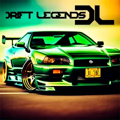 Скачать взлом Drift Legends - Drifting games (Дрифт Легенды)  [МОД Menu] - полная версия apk на Андроид