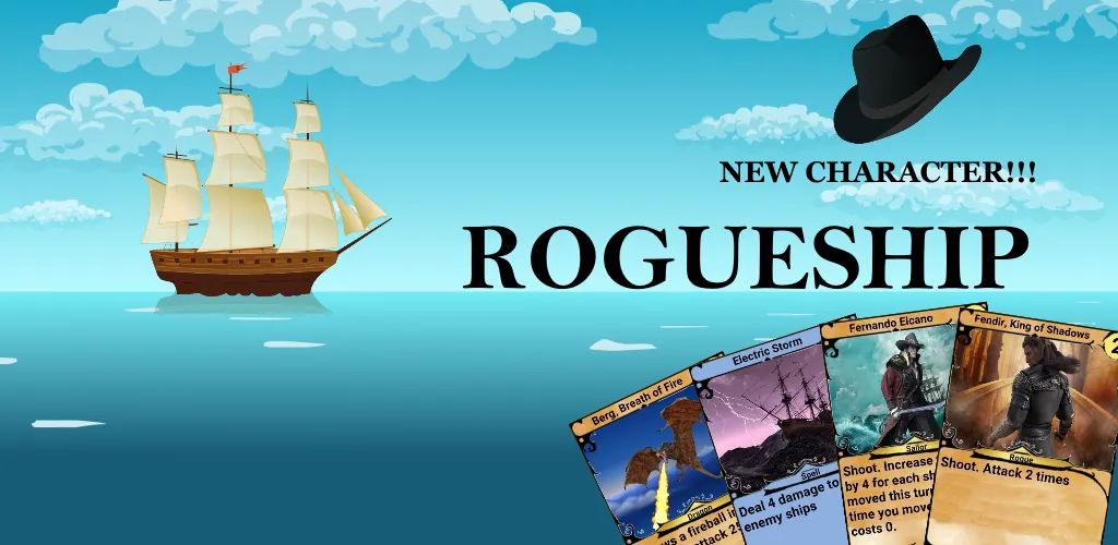 RogueShip - RPG Roguelike Card (РоугеШип)  [МОД Unlocked] Screenshot 1