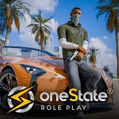 Скачать взломанную One State RP - Life Simulator (Ван Стейт РП)  [МОД Много денег] - полная версия apk на Андроид