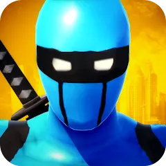 Скачать взломанную Blue Ninja : Superhero Game (Блу Ниндзя)  [МОД Unlimited Money] - стабильная версия apk на Андроид