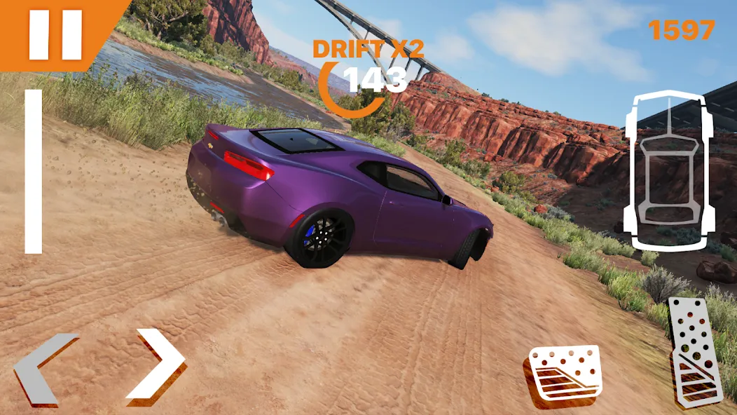 RCC - Real Car Crash Simulator (РКК)  [МОД Unlimited Money] Screenshot 1