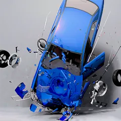 Взломанная Demolition Derby Mad Car Crash (Дерби Деструкция Симулятор)  [МОД Все открыто] - полная версия apk на Андроид