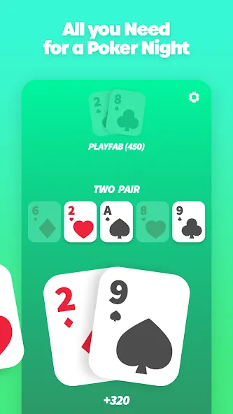 Poker with Friends - EasyPoker (ИзиПокер)  [МОД Unlimited Money] Screenshot 2