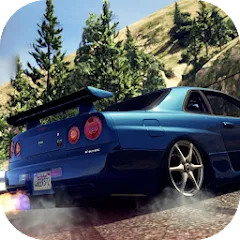 Скачать взлом Skyline Drift Simulator (Скайлайн Дрифт Симулятор)  [МОД Unlocked] - последняя версия apk на Андроид