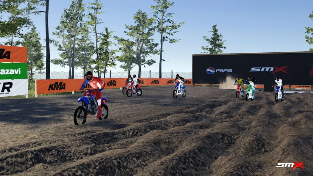 SMX: Supermoto Vs. Motocross (СМХ)  [МОД Unlimited Money] Screenshot 4