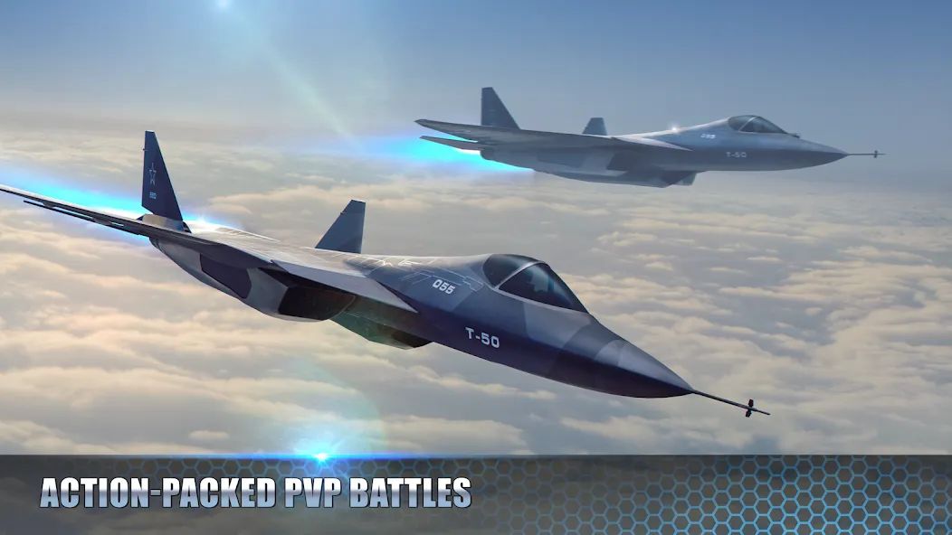 Modern Warplanes: PvP Warfare (Модерн Варплейнс)  [МОД Menu] Screenshot 1