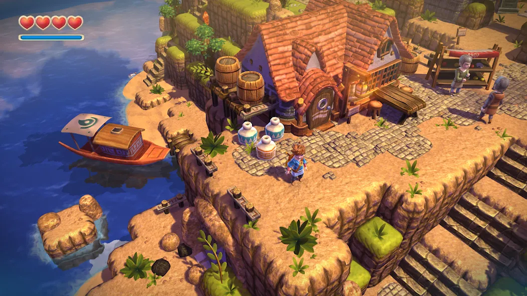 Oceanhorn ™ (Оушенхорн)  [МОД Бесконечные монеты] Screenshot 1