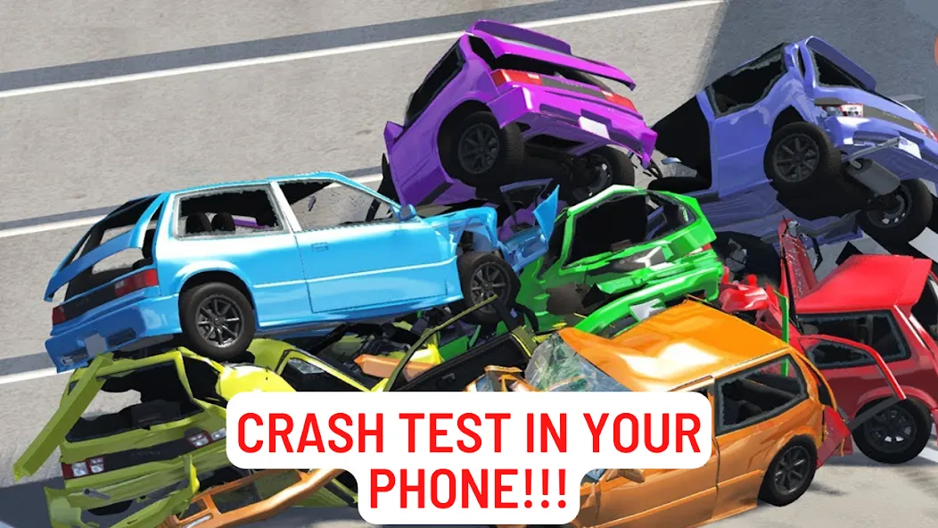 Car Crashing Simulator (Кар Крэшинг Симулятор)  [МОД Много монет] Screenshot 2