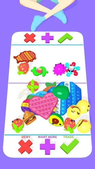 Fidget Trading 3D Fidget Toys (Фиджет Трейдинг 3D Фиджет Игрушки)  [МОД Меню] Screenshot 3