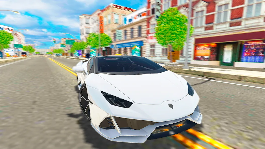 Car Driving Simulator: Online (Кар Драйвинг Симулятор)  [МОД Mega Pack] Screenshot 5