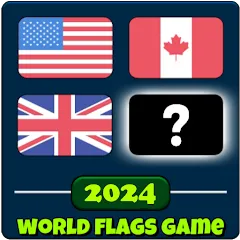 Взлом World Flags Quiz Game (Ворлд Флагс Квиз Гейм)  [МОД Unlimited Money] - последняя версия apk на Андроид