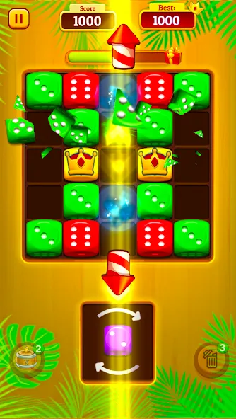 Dice Merge: Dice Mania Game (Дайс Мердж)  [МОД Все открыто] Screenshot 4