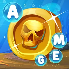 Взлом Gold for words: anagram games  [МОД Много денег] - полная версия apk на Андроид