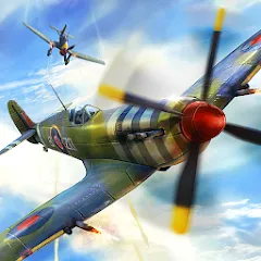 Скачать взломанную Warplanes: WW2 Dogfight (Варплейнс)  [МОД Все открыто] - последняя версия apk на Андроид