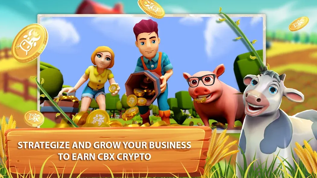 CropBytes: A Crypto Farm Game (КропБайтс)  [МОД Меню] Screenshot 2